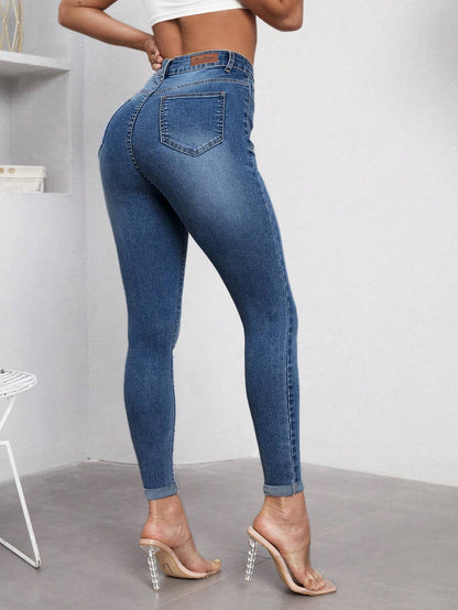 Essnce High Waist Skinny Jeans