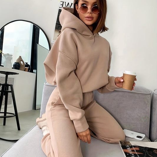 Hooded Long Sleeve Set