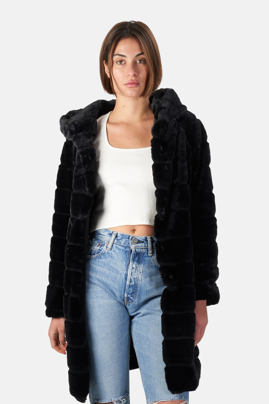 Faux Fur Coat